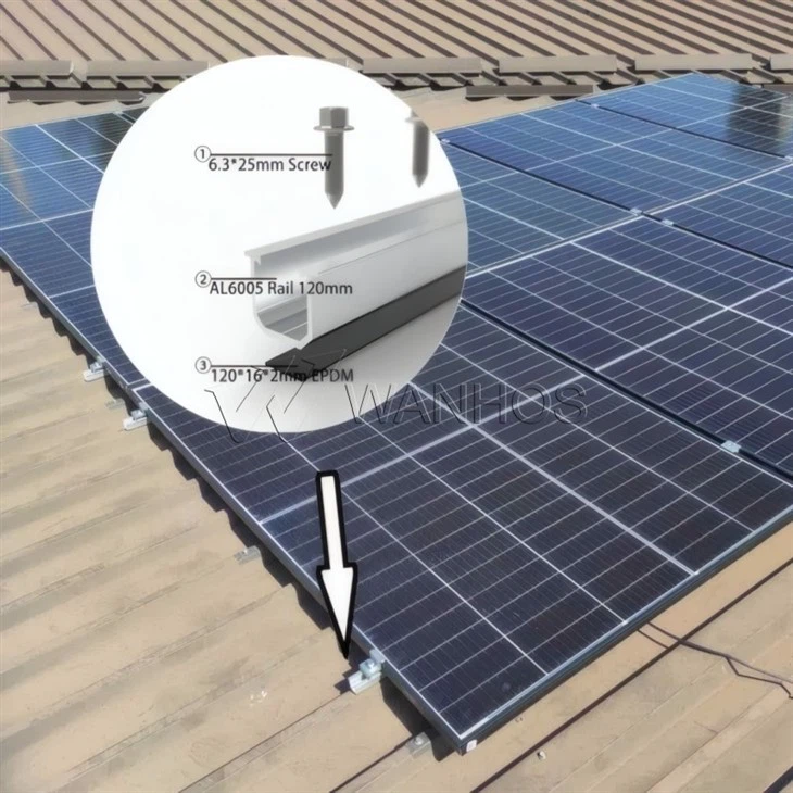 parameter of short rail solar structure
