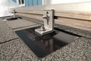 সৌর শিংল ছাদ মাউন্টিং সিস্টেমের জন্য ফ্ল্যাশিং হুক