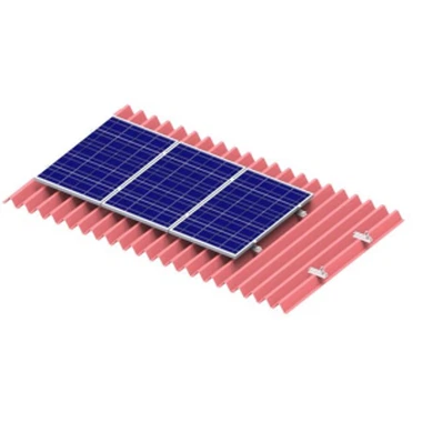 ধাতু ছাদ জন্য সৌর প্যানেল মাউন্টিং সিস্টেম