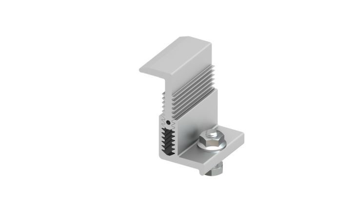 Solar Mounting Mid Clamps
