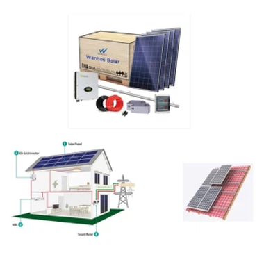 5Kw থেকে 100KW হোম সোলার পাওয়ার সিস্টেম সম্পূর্ণ